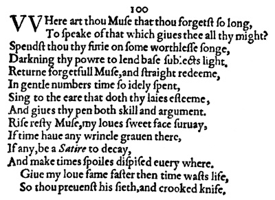 Sonnet 100